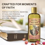Nana Gifts Testament Anointing Oil, Roses of Jerusalem, Oil of The Peacemakers, Excellent Value Large Bottle Size 8.45 fl.oz | 2