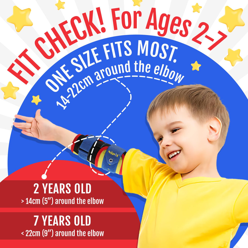 Nipit (2 Pack) - Most Effective Thumb Sucking Deterrent for Kids, Age 2-7, Stop Finger Sucking Naturally in 5-21 Days, Ideal for