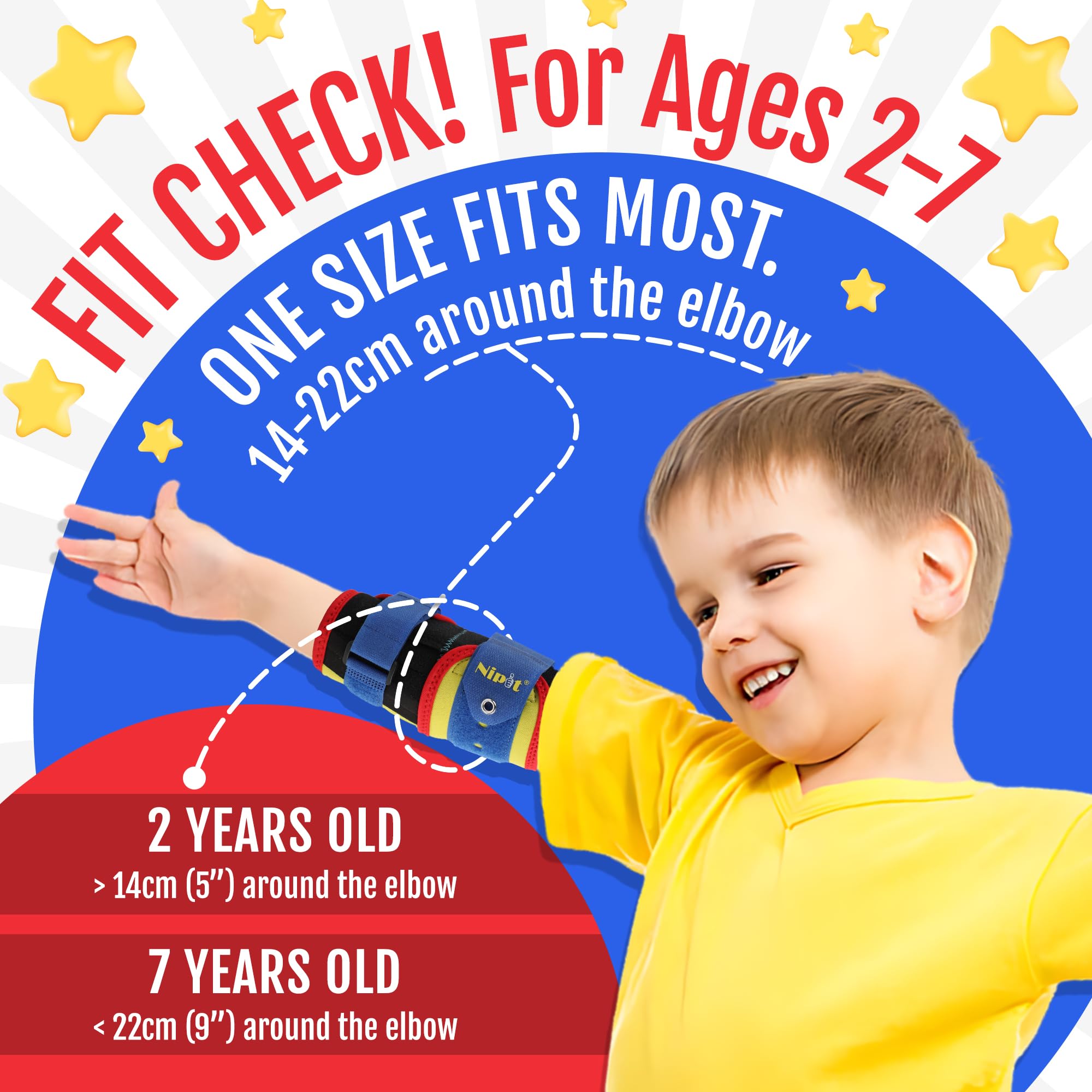 Nipit (2 Pack) - Most Effective Thumb Sucking Deterrent for Kids, Age 2-7, Stop Finger Sucking Naturally in 5-21 Days, Ideal for