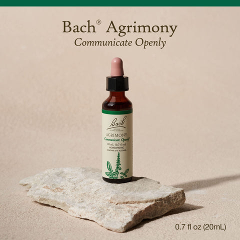 Bach Original Flower Remedies, Agrimony for Open Communication, Natural Homeopathic Flower Essence, Holistic Wellness and Stress