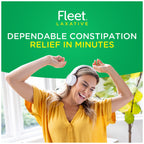 Fleet Laxatives, Liquid Glycerin Suppositories for Adult Constipation Relief, 7.5 mL Bottles, 4 Count