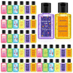 Frienda 24 Packs Mini Hand Sanitizer Bulk Hand Sanitizer Travel Size 1fl oz Baby Shower Favors for Guest Hand Soap Personalized 