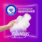 Always Radiant Feminine Pads for Women, Size 2 Heavy, with Wings, Scented, 36 CT