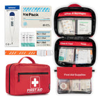 RHINO RESCUE 240 Piece All-Purpose First Aid Kit, Home & Office Professional Medical Supplies, Ideal for Emergency, School, Busi