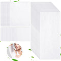 Jutom 60 Pcs Skinfold Dry Sheet with Silver Ions Disposable Incontinence Pads Soft Absorbent Pads Abdominal Body Wipes for Women