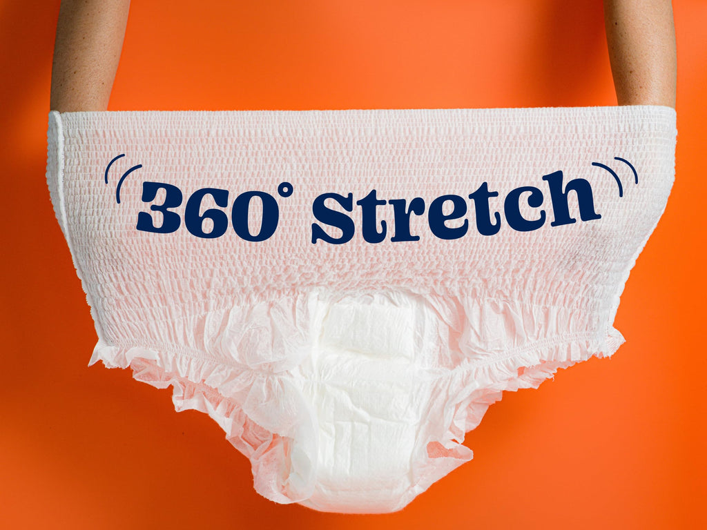 Made For Living, Size XXL (>62), Incontinence Underwear for Women & Men, Ultimate Absorbency Overnight Adult Pull Ups, Disposabl
