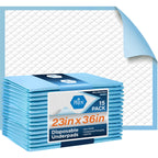 MED PRIDE 15 Disposable Underpads 23 X 36 Incontinence Pads, Chux, Bed Covers, Puppy Training | Thick, Super Absorbent Prote