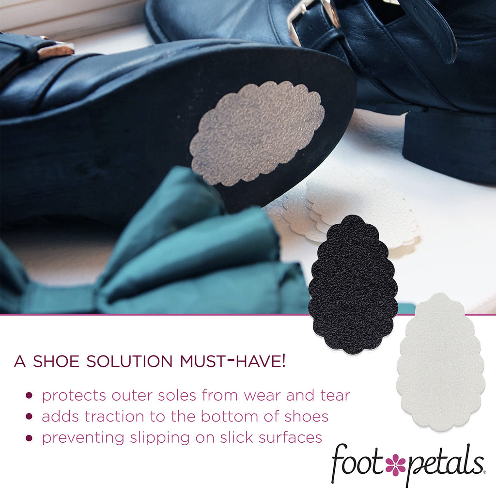 Foot Petals No Slip Grips, Traction Pads, Prevent Shoe Sliding in Womens Heels, Pumps, Boots, Wedges, Flats, Sandals