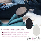 Foot Petals No Slip Grips, Traction Pads, Prevent Shoe Sliding in Womens Heels, Pumps, Boots, Wedges, Flats, Sandals