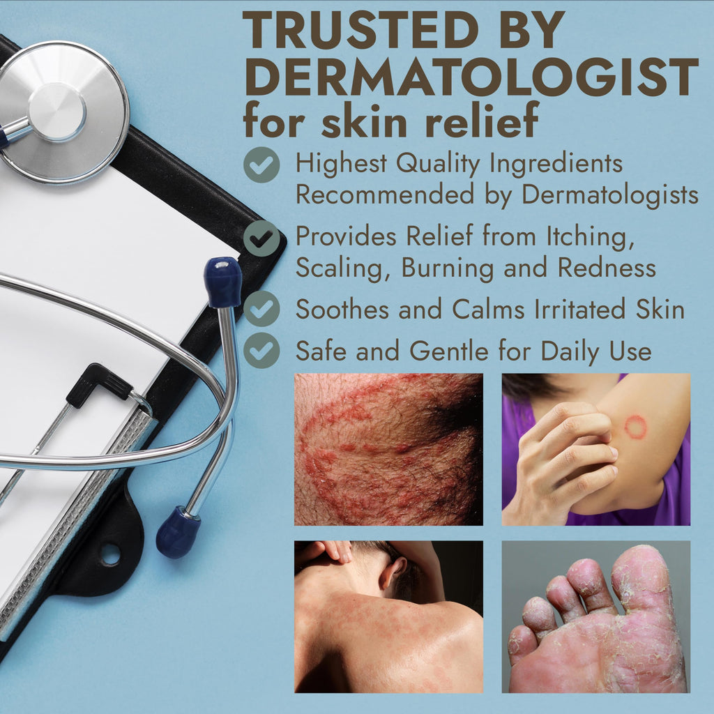 Antifungal & Antibacterial Body Wash with Tea Tree Oil | Homeopathic Medicine for Jock Itch, Athletes Foot, Ringworm, Back Acne