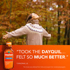 Vicks DayQuil Cold and Flu Relief Liquid Medicine, Non-Drowsy Powerful Multi-Symptom Daytime Relief for Headache, Fever, Sore Th