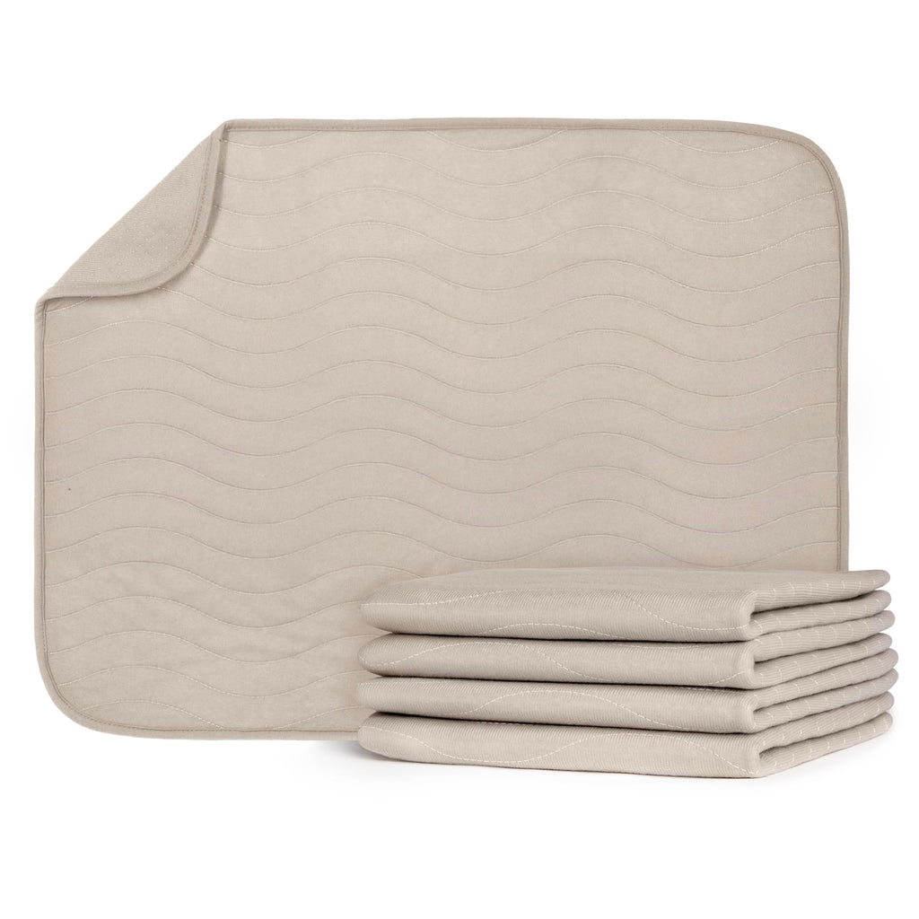 Ubbi Washable Underpads, Waterproof Reusable Heavy Absorbency Incontinence Pads for Kids, Adults, Elderly and Pets, Bedwetting P