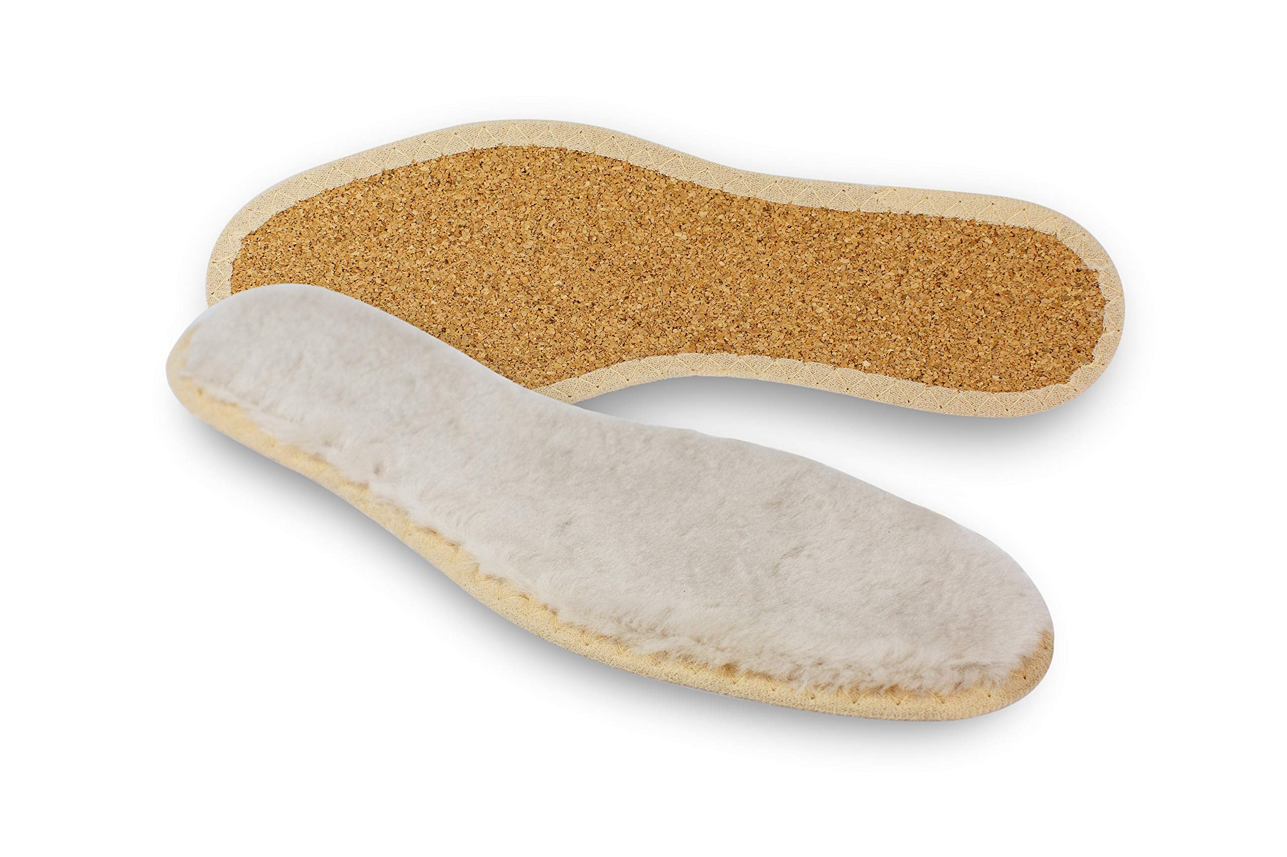 pedag Pascha Genuine Sheepskin, Shearling Insole with Natural Cork Insulation, US M12/EU 45