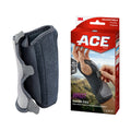 ACE Reversible Splint Wrist Brace, Provides moderate-stabilizing support to sore, weak and injured wrists, Adjustable, Gray, 1/P