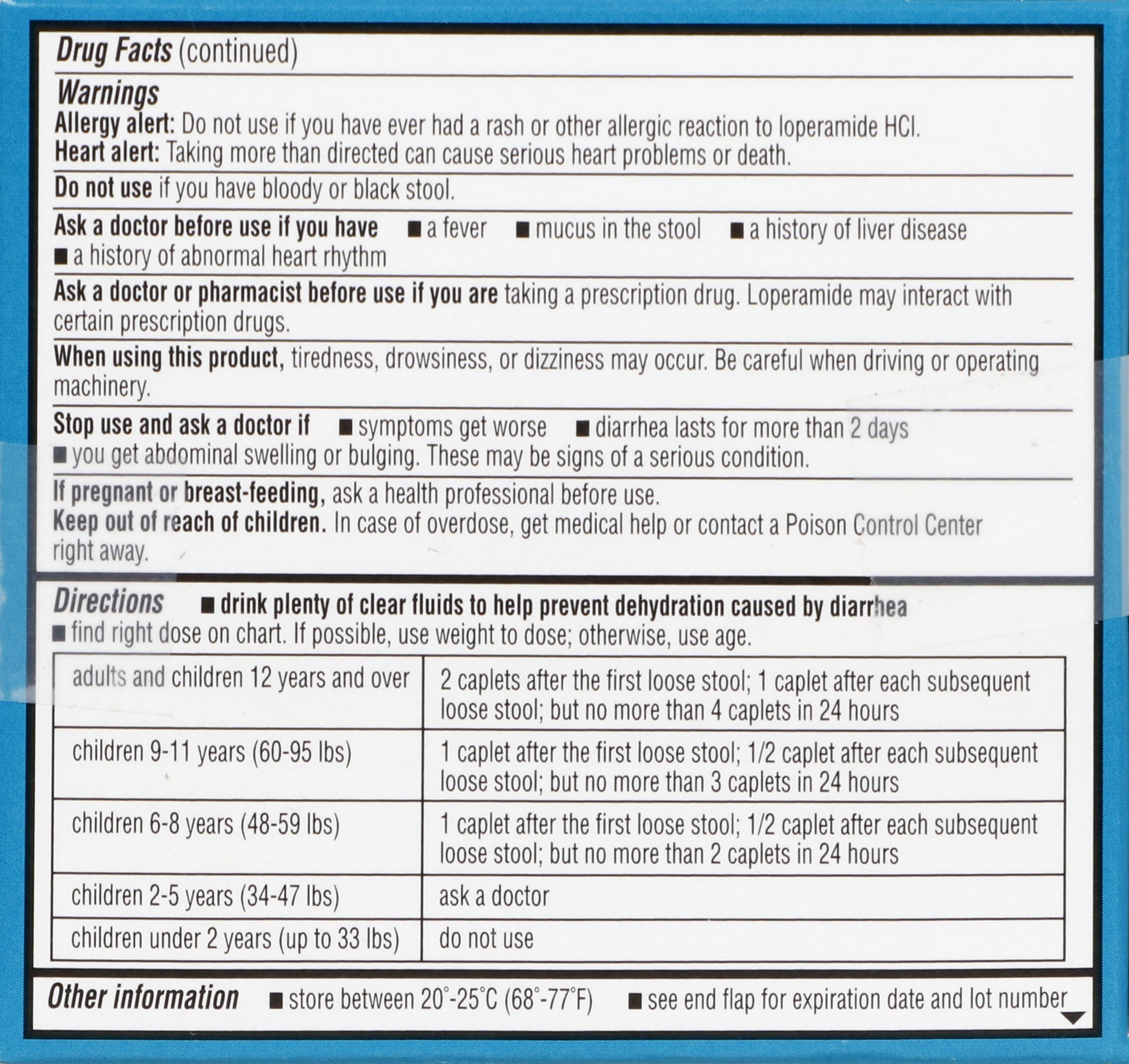 Rite Aid Anti-Diarrheal Caplets - 12 Count - 2 mg Loperamide Hydrochloride | Easy-to-Swallow Anti-Diarrhea Pills | Diarrhea Medi