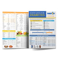 Zastic! Laminated 8.5x11 Diabetes Food Chart & Meal Planner for Diabetics - 345 Grocery Foods List - Diabetic Food List Planner 