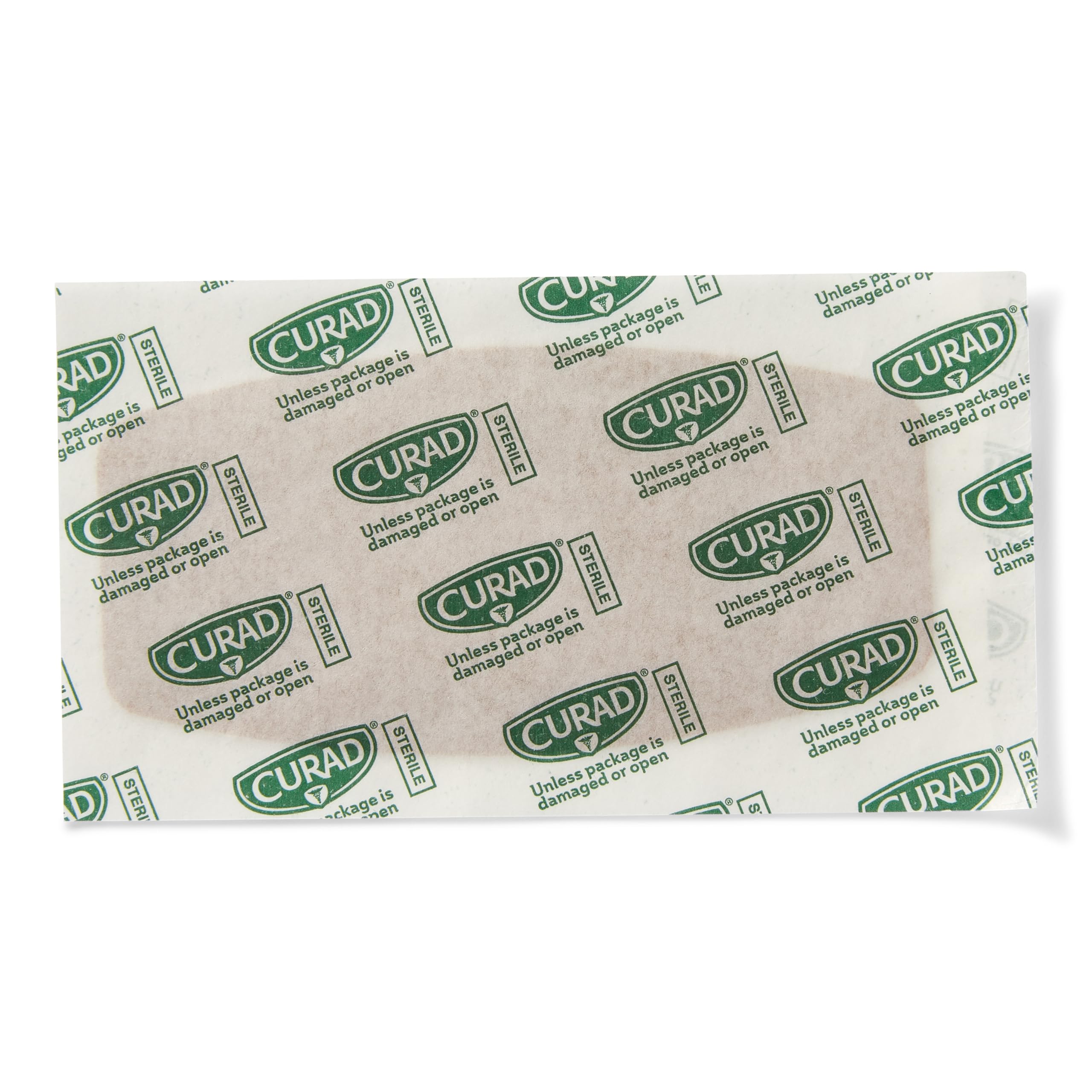 CURAD Flex-Fabric Adhesive Bandages, X-Large 2x4, 50 Count