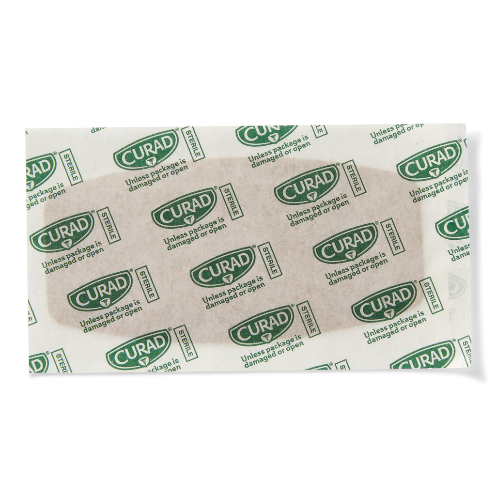 CURAD Flex-Fabric Adhesive Bandages, X-Large 2x4, 50 Count
