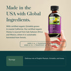 Gaia Kids Bronchial Wellness Syrup - Immune Support Supplement - Overall Throat & Lung Health Support - Certified Organic Formul