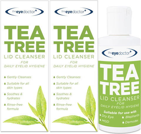 The Eye Doctor Lid Cleanser - Eyelid Cleanser to Remove Debris and Make Up from Eyelids - Suitable for Sensitive Eyes - Contains