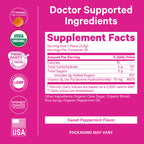 Pink Stork Organic Peppermint Sweets for Morning Sickness and Motion Sickness Support, Added Vitamin B6, 1st Trimester Pregnancy