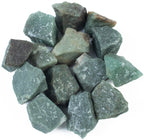 Crocon 1LB Green Aventurine Rough Bulk Natural Stone Raw Gemstone Tumbling Cabbing Polishing Mining Meditation Chakra Balancing 
