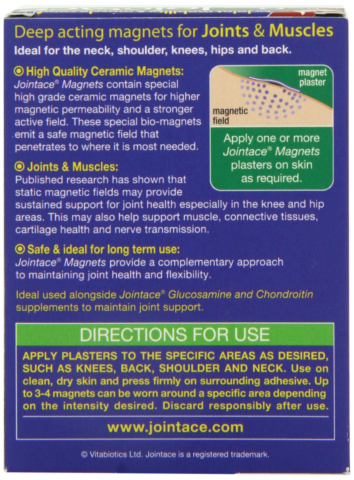 Vitabiotics Jointace Active Magnet - 18 Magnets