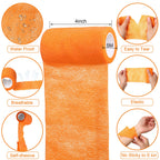 36 Pcs Self Adherent Bandage Wrap Breathable Cohesive Bandage Elastic Adhesive Tape for Stretch Athletic Sports Wrist Ankle, 4 I