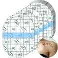 Nuanchu 50 Pcs Transparent Waterproof Bandage Adhesive Transparent Dressings Waterproof Film Dressing Clear Dressing Tape Stretc