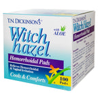 Dickinsons Brands Hemorrhoidal Pads - 100 Pads
