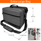 StarPlus2 Extra-Large 2-Compartment Modular Pill Bottle Organizer, Medicine Bag, Case, Carrier for Medications, and Medical Supp