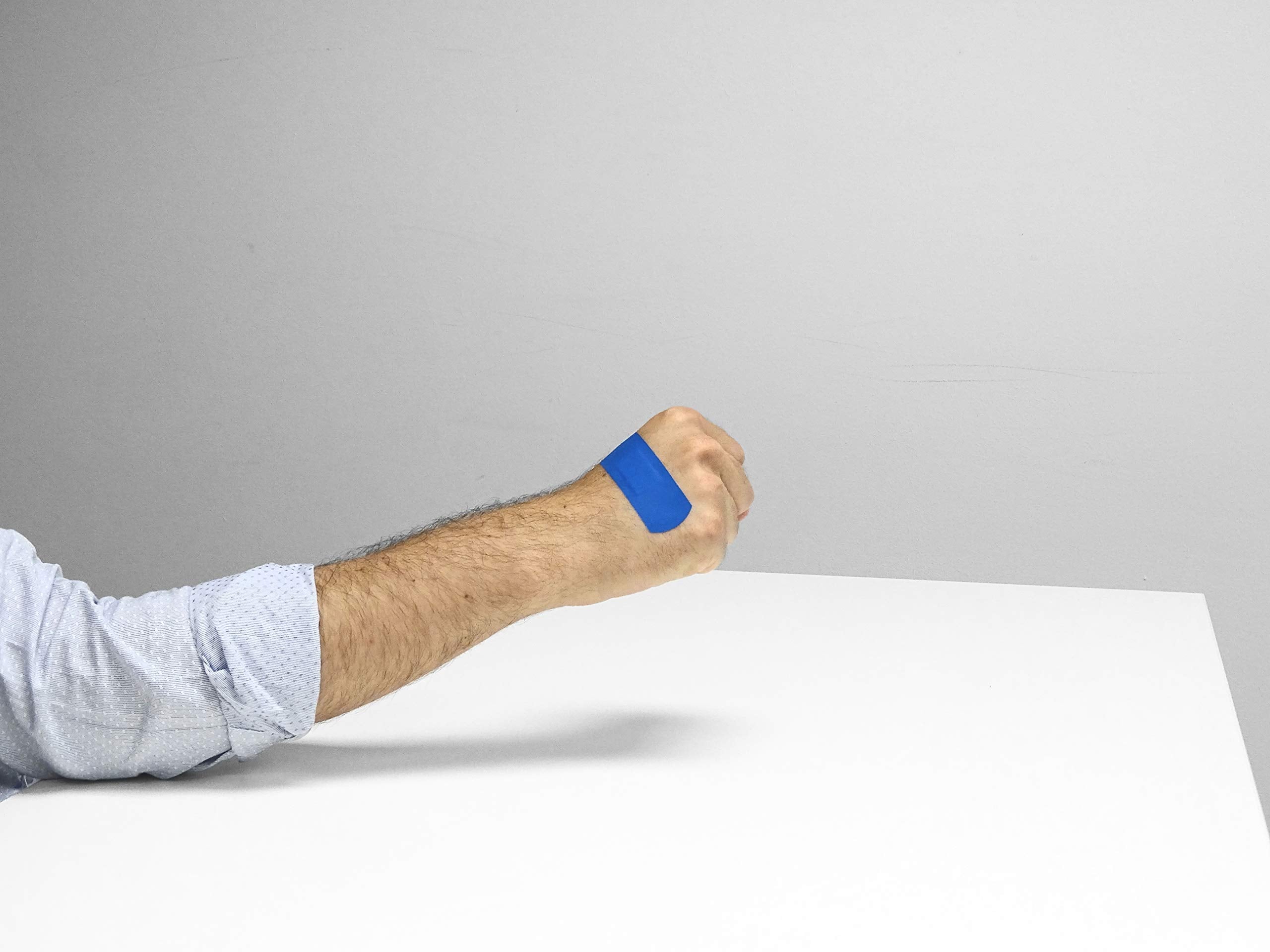 HypaPlast Blue Visually Detectable Plasters, 7.2x2.5cm (Pack of 100)