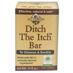 All Terrain Natural Ditch the Itch Bar, To Cleanse & Soothe Itchy, Irritated Skin, 4 oz