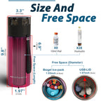 4ALLFAMILY Voyager Auto Shut Off Cooler Travel Case TSA Approved (1-7 Medication Pens) - On-The-Go Medical Cooler with Biogel &