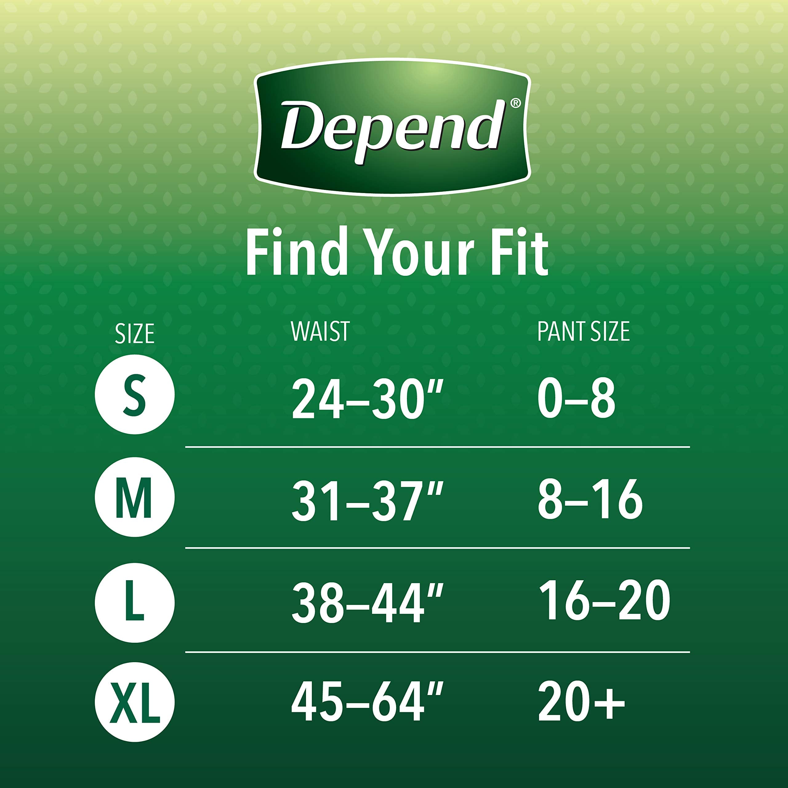 Depend FIT-FLEX Incontinence Underwear for Women, Disposable, Maximum Absorbency, Medium, Blush, Tan (44 Count)