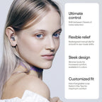 Loop Switch 2 Adjustable Ear Plugs - 3 Noise Relief Modes for Ultimate Control | Flexible Noise Reduction Earplugs for Focus, Tr