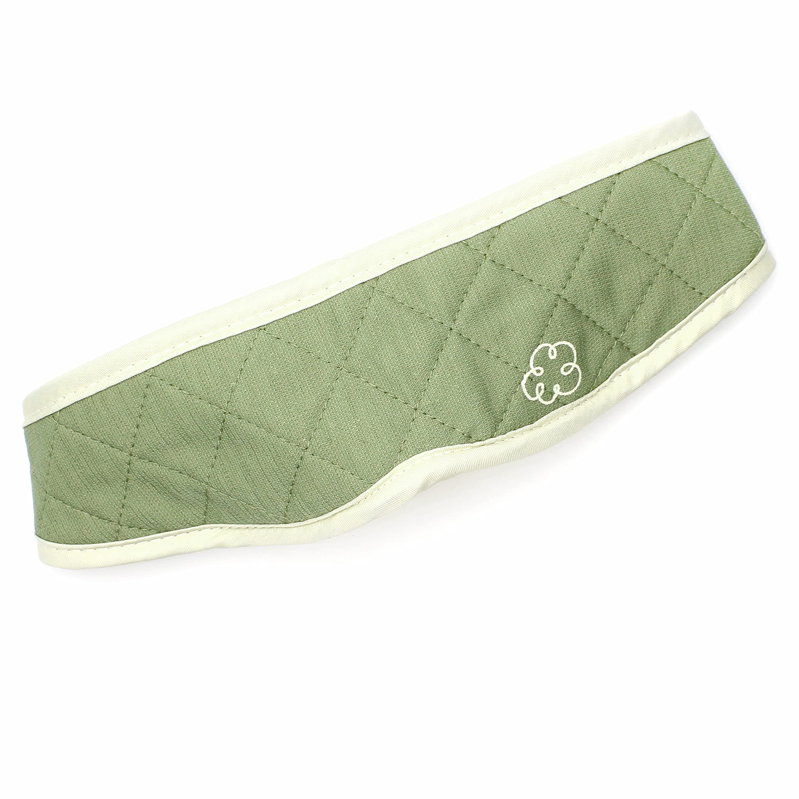 Dream Essentials Bamboo Sleep Mask - Green, Made from Natural Bamboo Fiber, Lightweight