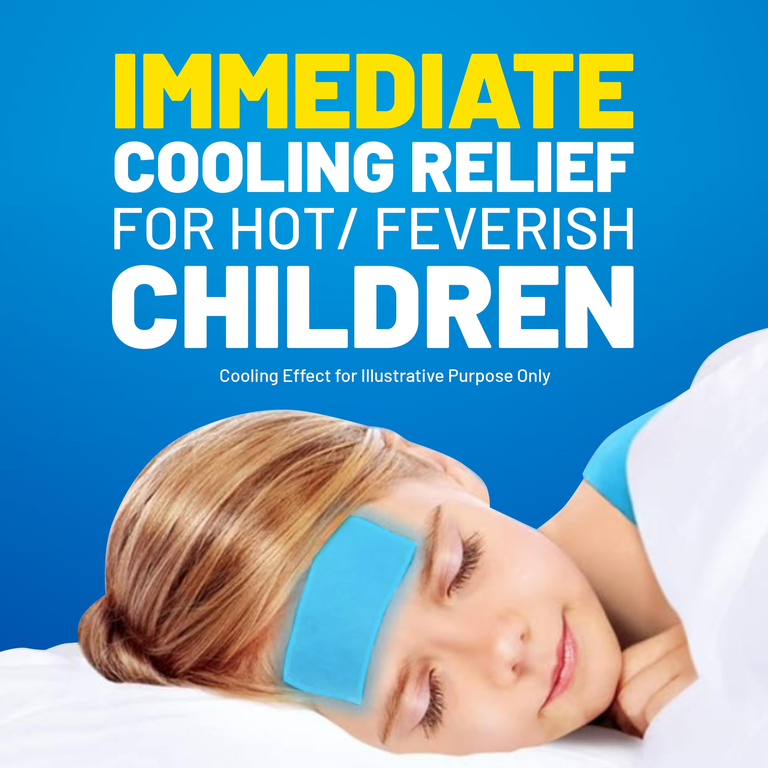 Kool N Soothe Cooling Strip Sachets Kids Multipack 8
