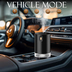 JUANANIUG Waterless Essential Oil Diffuser Portable: Rechargable Aromatherapy Diffuser for Car and Home - Auto Start/Stop Functi
