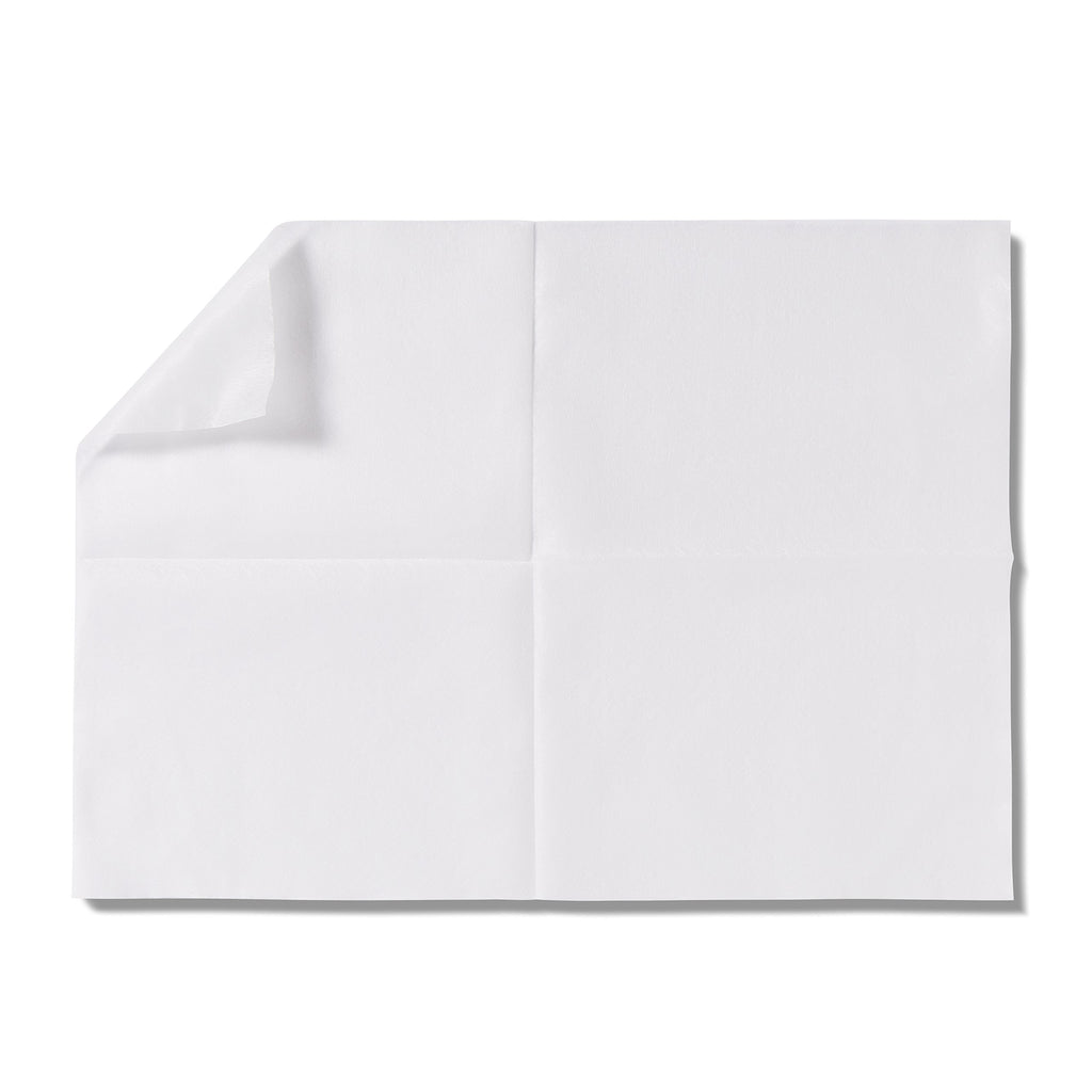 Medline Ultrasoft Absorbent Dry Cleansing Wipes, Hypoallergenic and Fragrance-Free, 10 x 13, 50 Count