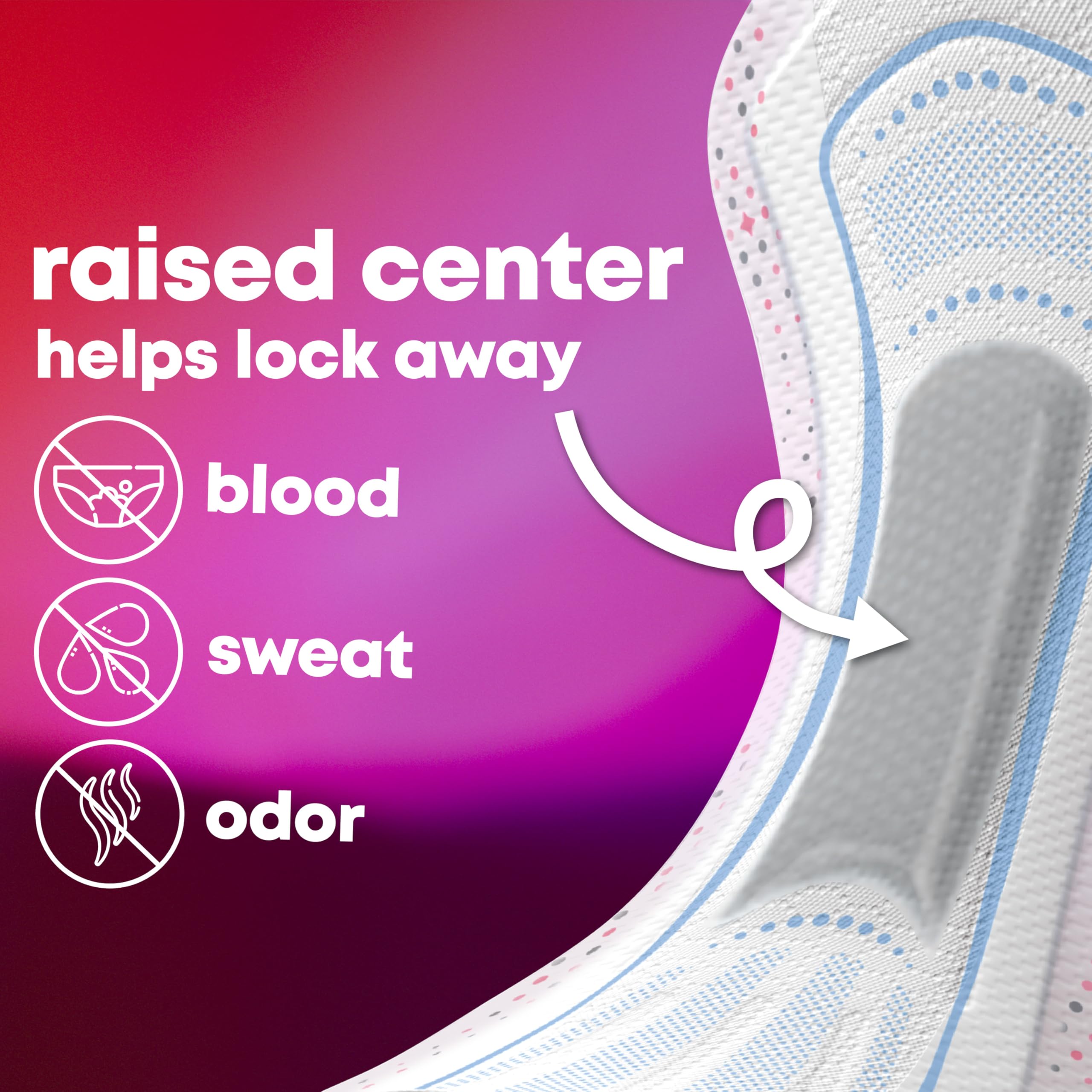 U by Kotex Balance Ultra Thin Pads with Wings, Heavy Absorbency, 32 Count (Packaging May Vary)