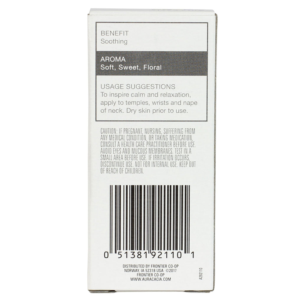 Aura Cacia Roll-On Essential Oil Blend, Lavender, 0.31 Ounce (Pack of 12)