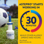 Astepro Nasal Spray and Tissue Bundle, 24-Hour Allergy Relief, Steroid-Free, Nasal Congestion, Runny & Itchy Nose, 200 Metered S