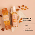 Aromafume Resin Natural Mist Spray 100 ml / 3.3oz | Ideal for positive energy, spirituality & rituals | Made with Commiphora Myr