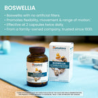 Himalaya Boswellia, Joint Support for Mobility and Flexibility, Promotes Tissue Preservation, 250 mg, 120 Capsules