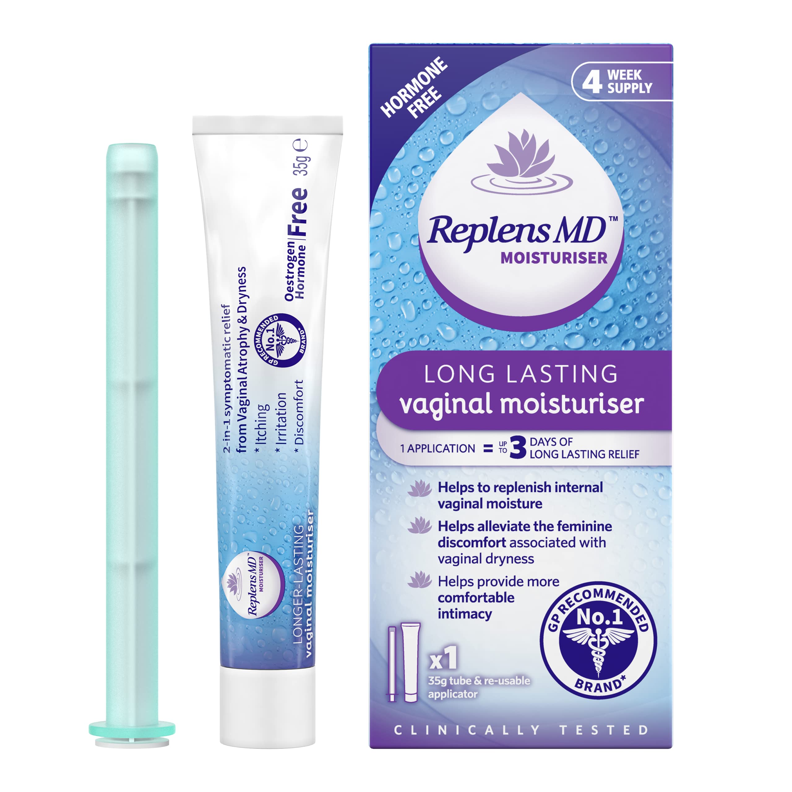 REPLENS MD VAGINAL GEL 12 APPLICATIONS 4 WEEK SUPPLY [Health and Beauty]