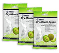 Hager Pharma Dry Mouth Drops with Xylitol Melon 26 EA - Buy Packs and SAVE (Pack of 3)