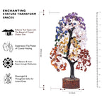 Chakra Crystal Tree, Gem Stones And Crystals, Spiritual Decor, Crystal Tree Of Life, Home Decor Gifts, Crystals Tree, Money Tree