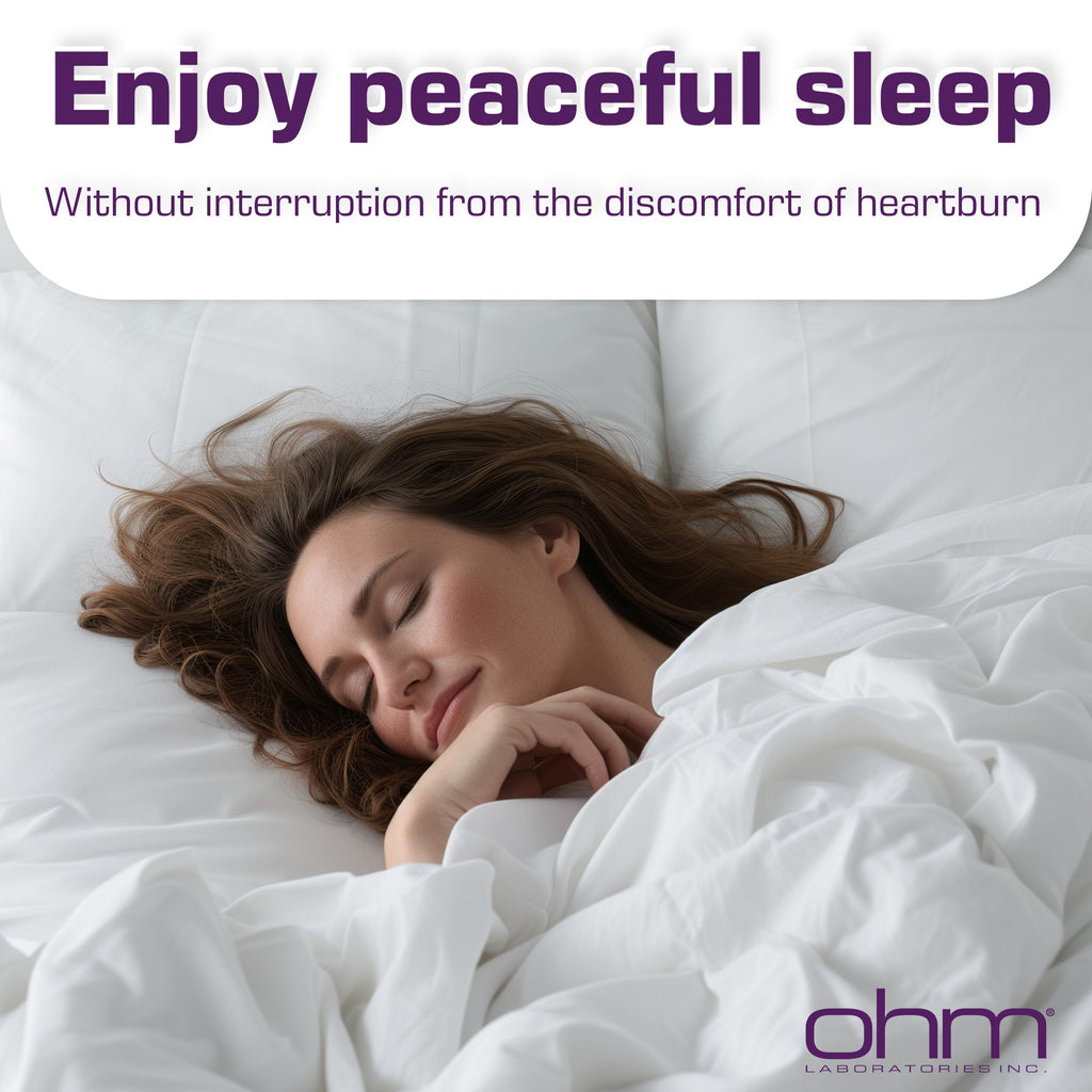 Ohm Esomeprazole Magnesium Delayed Release Capsules 20mg - Frequent Heartburn & Acid Reflux Relief, 24 Hour Chest & Stomach Acid