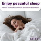 Ohm Esomeprazole Magnesium Delayed Release Capsules 20mg - Frequent Heartburn & Acid Reflux Relief, 24 Hour Chest & Stomach Acid